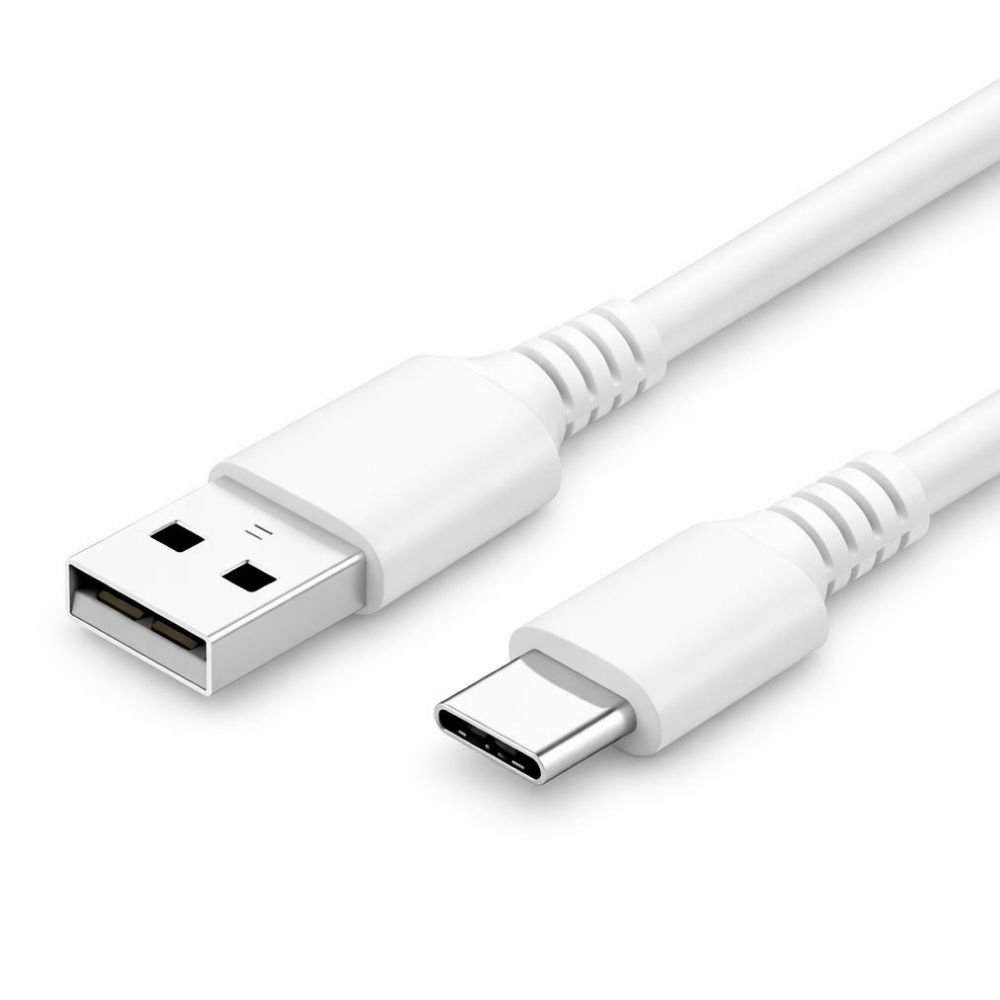 Schitec 45W UsbA to Type-C Data ve Hızlı Şarj Kablosu 1m Beyaz