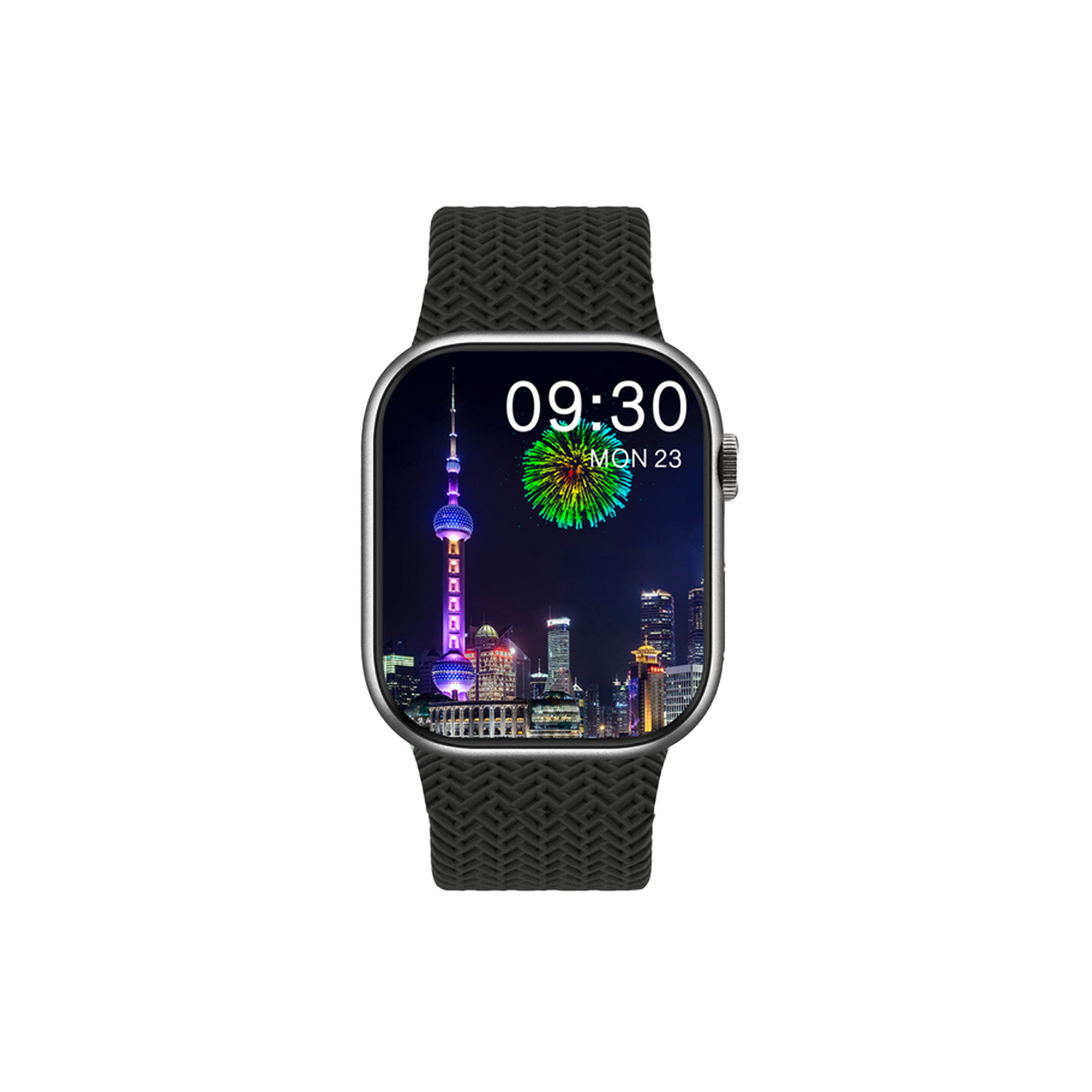 Winex Watch HK9 Pro Plus Amoled Ekran Android İos HarmonyOs Uyumlu Akıllı Saat Siyah