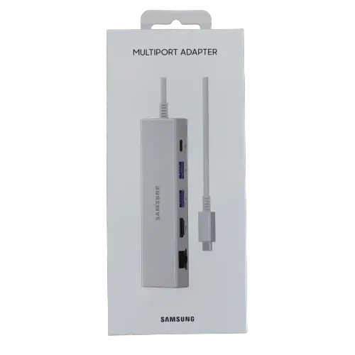 Samsung EE-P5400U Multiport Adaptör USB 3.0 Type-C Gigabit Ethernet, HDMI, Power Supply Samsung Türkiye Garantili