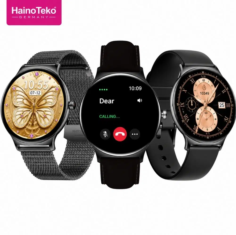 ScHitec Watch Ultra 5 Amoled Ekran Super Slim Tasarım WaterProof 3 Kordonlu Akıllı Saat Titanyum Siyah Teko5